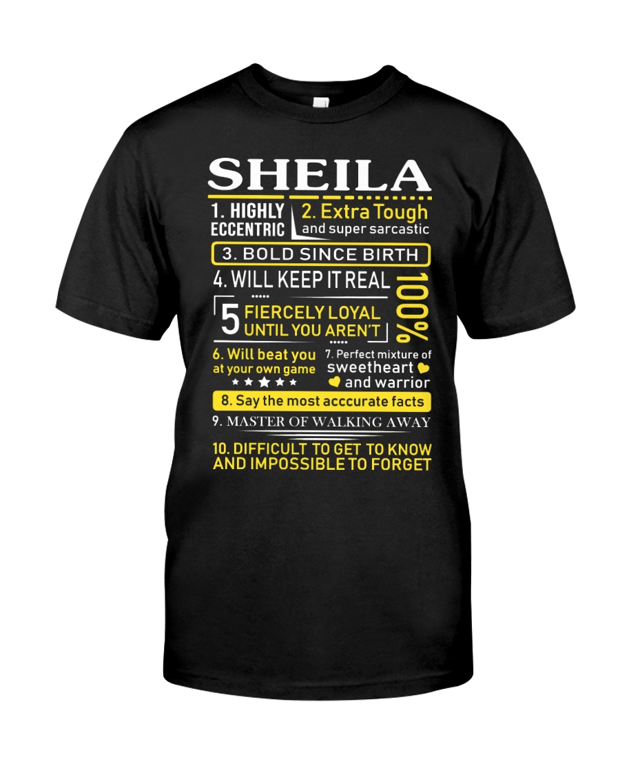 Sheila - Sweet Heart And Warrior Classic T-Shirt