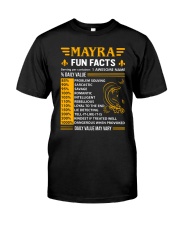 Mayra Fun Facts Classic T-Shirt front