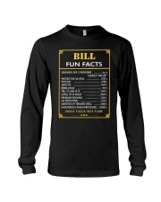 Bill fun facts Long Sleeve Tee thumbnail