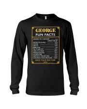 George fun facts Long Sleeve Tee thumbnail
