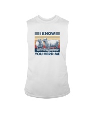 I KNOW I HERD YOU Sleeveless Tee tile