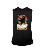 JAPANESE SUNSET CATZILLA Sleeveless Tee tile