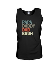 PAPA DADDY DAD BRUH Unisex Tank tile