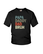 PAPA DADDY DAD BRUH Youth T-Shirt tile