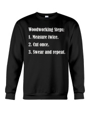 Woodworking Step Crewneck Sweatshirt tile