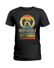 Sheepadoodle Dog Myth Legend T-Shirt Ladies T-Shirt tile