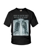 Dachshund In My Heart X ray T shirt Dachshund Youth T-Shirt tile