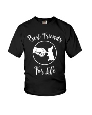 Best Friends For Life - Cute Bunny Rabbit Funny Youth T-Shirt tile