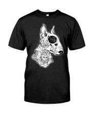 Inked Bull Terrier TShirt - Old School Tattoo Classic T-Shirt tile
