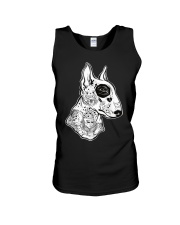 Inked Bull Terrier TShirt - Old School Tattoo Unisex Tank tile