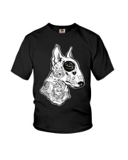 Inked Bull Terrier TShirt - Old School Tattoo Youth T-Shirt tile