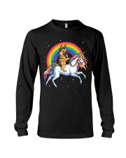 German Shepherd Unicorn T shirt Girl Space Galaxy Long Sleeve Tee tile