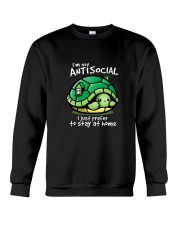 I'M NOT ANTISOCIAL I JUST PREFER TO STAY AT HOME Crewneck Sweatshirt thumbnail