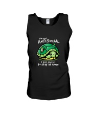 I'M NOT ANTISOCIAL I JUST PREFER TO STAY AT HOME Unisex Tank thumbnail