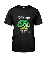 I'M NOT ANTISOCIAL I JUST PREFER TO STAY AT HOME Classic T-Shirt tile
