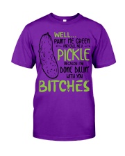 Well paint me green Classic T-Shirt tile