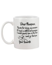 BirthDay Christmas Gift PawPaw Coffee Mugs Mug back