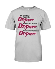 THINKING ABOUT DRINKING Classic T-Shirt thumbnail