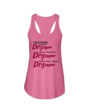 THINKING ABOUT DRINKING Ladies Flowy Tank thumbnail