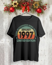 Made In January 1997 Vintage 23th T-Shirt Classic T-Shirt lifestyle-holiday-crewneck-front-2