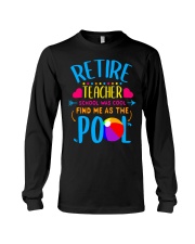Teacher Retirement Gift School T-Shirt Long Sleeve Tee thumbnail