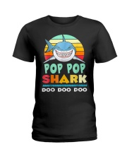 POP POP SHARK Ladies T-Shirt thumbnail