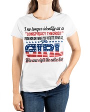 THE GIRL WHO WAS RIGHT THE ENTIRE TIME Ladies T-Shirt custom-t-shirts-ladies-lifestyle-front-93