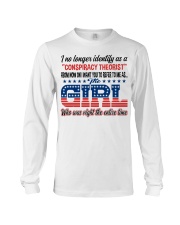 THE GIRL WHO WAS RIGHT THE ENTIRE TIME Long Sleeve Tee tile