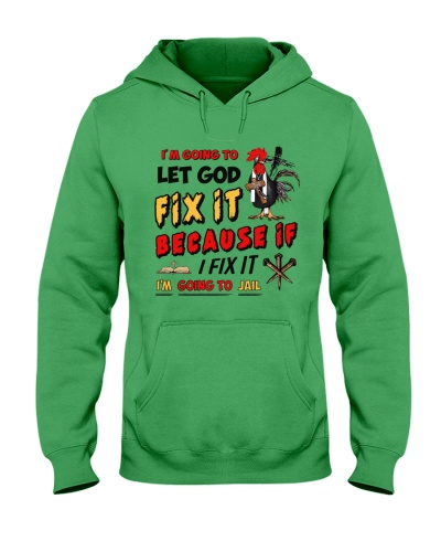 I'm Going To - Jesus, God, Christ, Christian, Bible, Cross, Religious Gift Hooded Sweatshirt