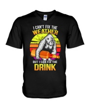I can't fix the weather V-Neck T-Shirt thumbnail