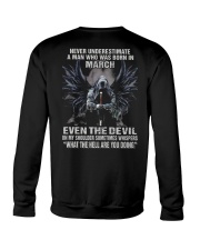 NEVER UNDERESTIMATE Crewneck Sweatshirt thumbnail