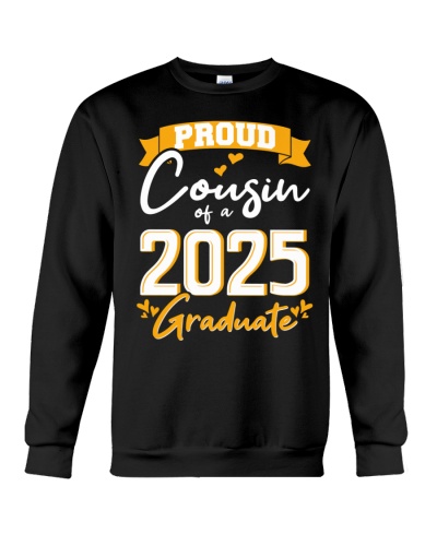 Proud Cousin of a 2025 Graduate (Gold) 