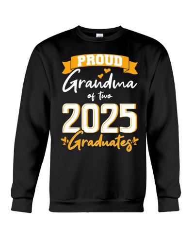 Proud Grandma of two 2025 Graduates (Gold) 
