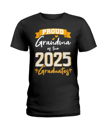 Proud Grandma of two 2025 Graduates (Gold) 