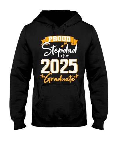 Proud Stepdad of a 2025 Graduate (Gold) 