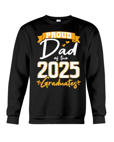Proud Dad of two 2025 Graduates (Gold) 