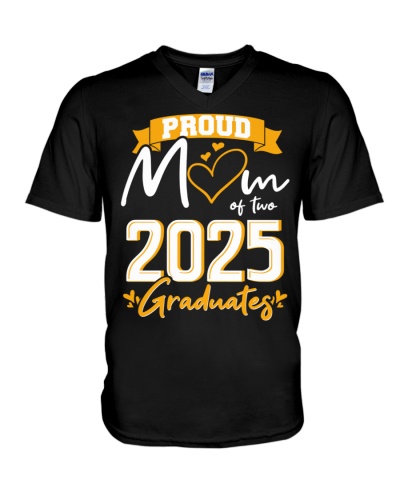 Proud Mom of two 2025 Graduates (Gold) 