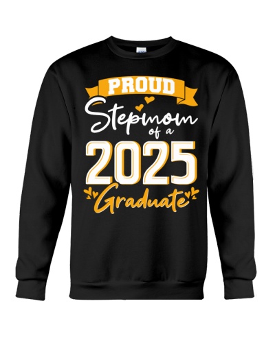 Proud Stepmom of a 2025 Graduate (Gold) 