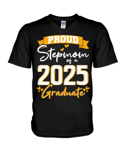 Proud Stepmom of a 2025 Graduate (Gold) 