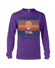 retired teacher Long Sleeve Tee tile