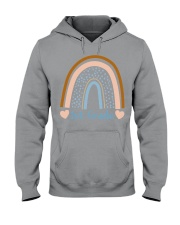1st Grade Rainbow Teacher Hooded Sweatshirt tile