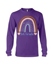 1st Grade Rainbow Teacher Long Sleeve Tee tile