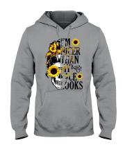 IM NICER THAN MY FACE LOOKS Hooded Sweatshirt tile