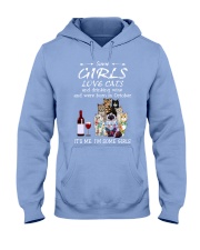 CATS AND WINE OCTOBER Hooded Sweatshirt front
