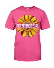 Happy Birthday September girl Classic T-Shirt tile