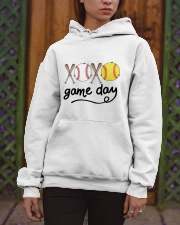 BASEBALL GAME DAY Hooded Sweatshirt apparel-hooded-sweatshirt-lifestyle-front-03