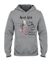 April Girl Skull Mermaid Hooded Sweatshirt tile