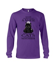 November Nurse Cat Long Sleeve Tee tile