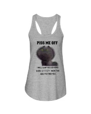PISS ME OFF Ladies Flowy Tank tile