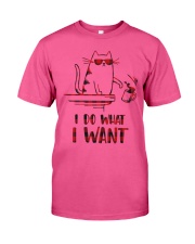 I DO WHAT I WANT Classic T-Shirt tile